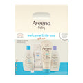 Aveeno Baby Welcome Little One Gift Set, Skincare Set with Nourishing Body Wash & Shampoo, Calming Bath Wash, All Over Wipes, Daily Moisturizing Lotion, & Balm, 5 Items