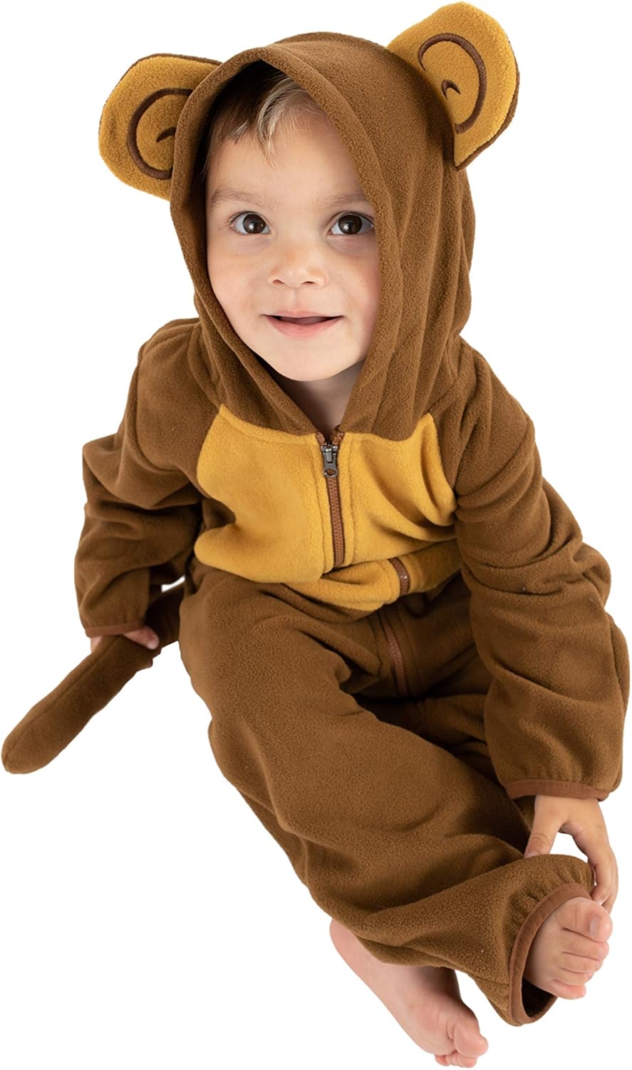 Cuddle Club Fleece Baby Bunting Bodysuit with Hood, Convertible Mittens & Booties, Car Seat Friendly, Soft & Warm, Easy Zip