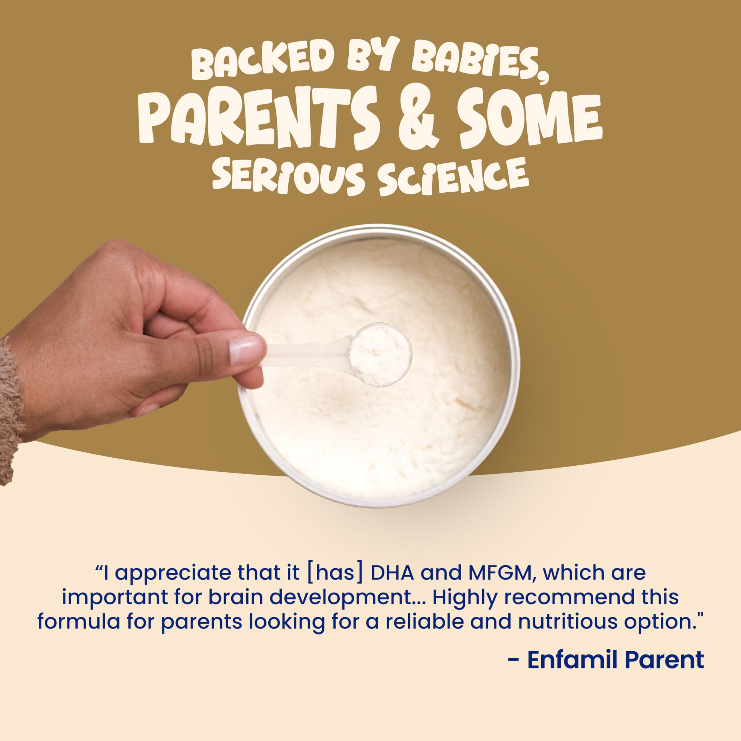 Enfamil NeuroPro Baby Formula, Brain Building Duo DHA & MFGM, Exclusive Immune Supporting HuMO6 Blend, Powder Infant Formula, Baby Milk, 20.7 Oz