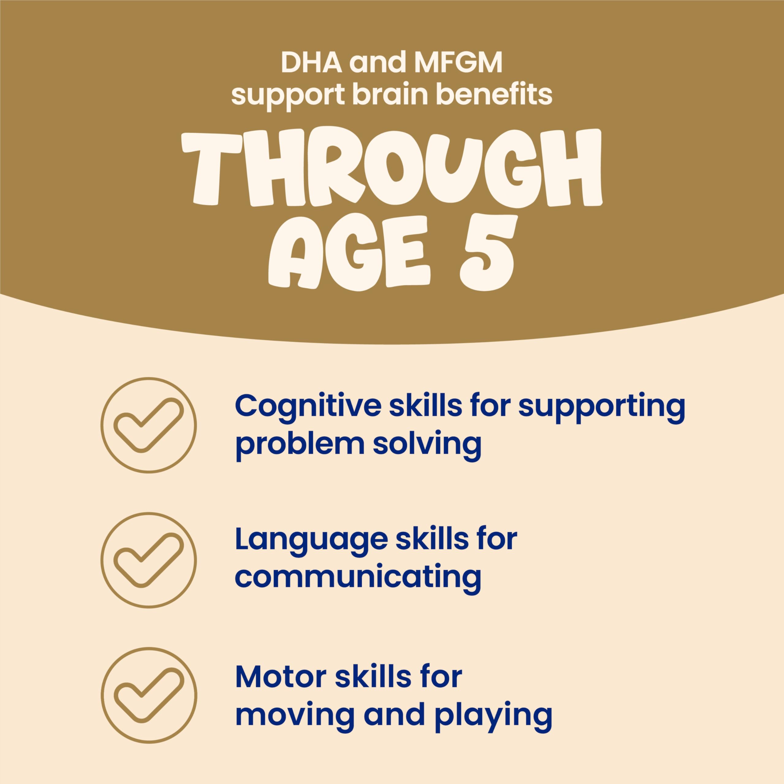 Enfamil NeuroPro Baby Formula, Brain Building Duo DHA & MFGM, Exclusive Immune Supporting HuMO6 Blend, Powder Infant Formula, Baby Milk, 20.7 Oz