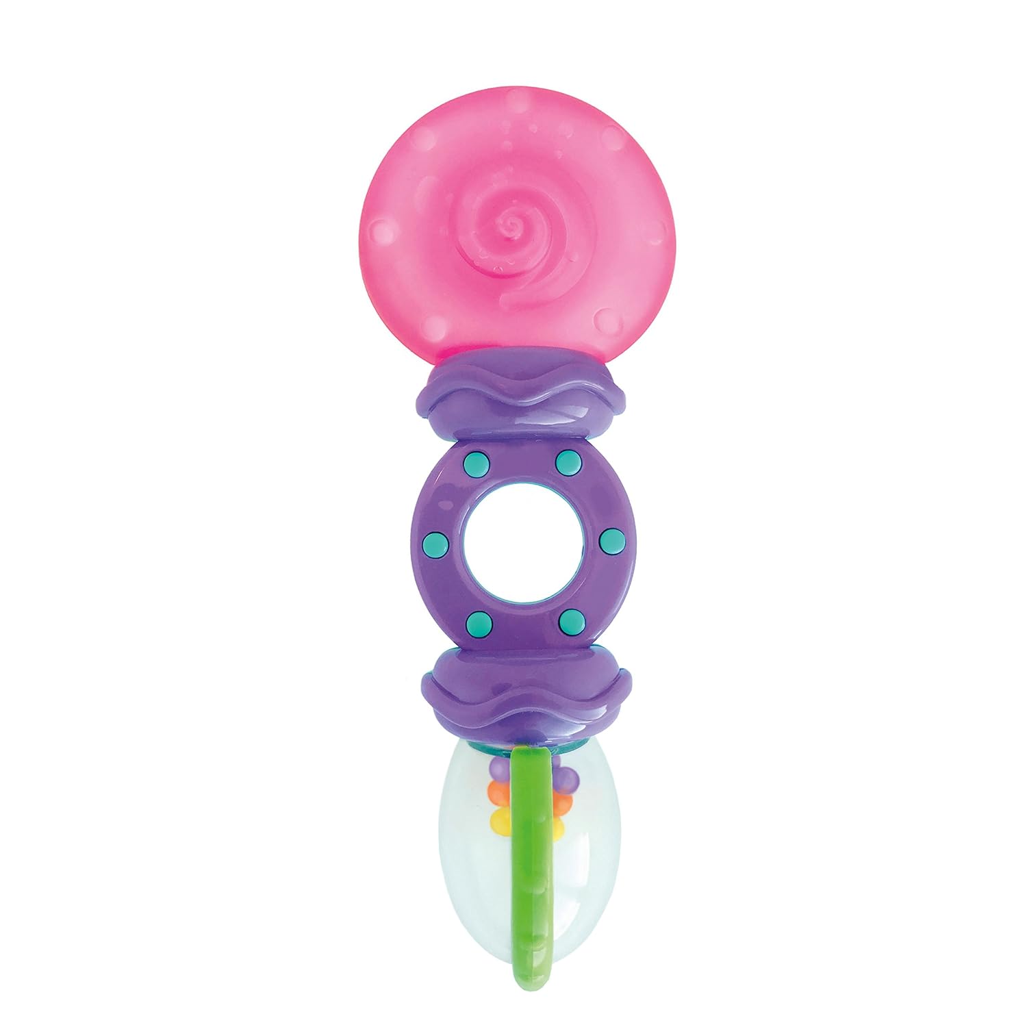 Bright Starts Oball Shaker Rattle Toy, Ages Newborn Plus