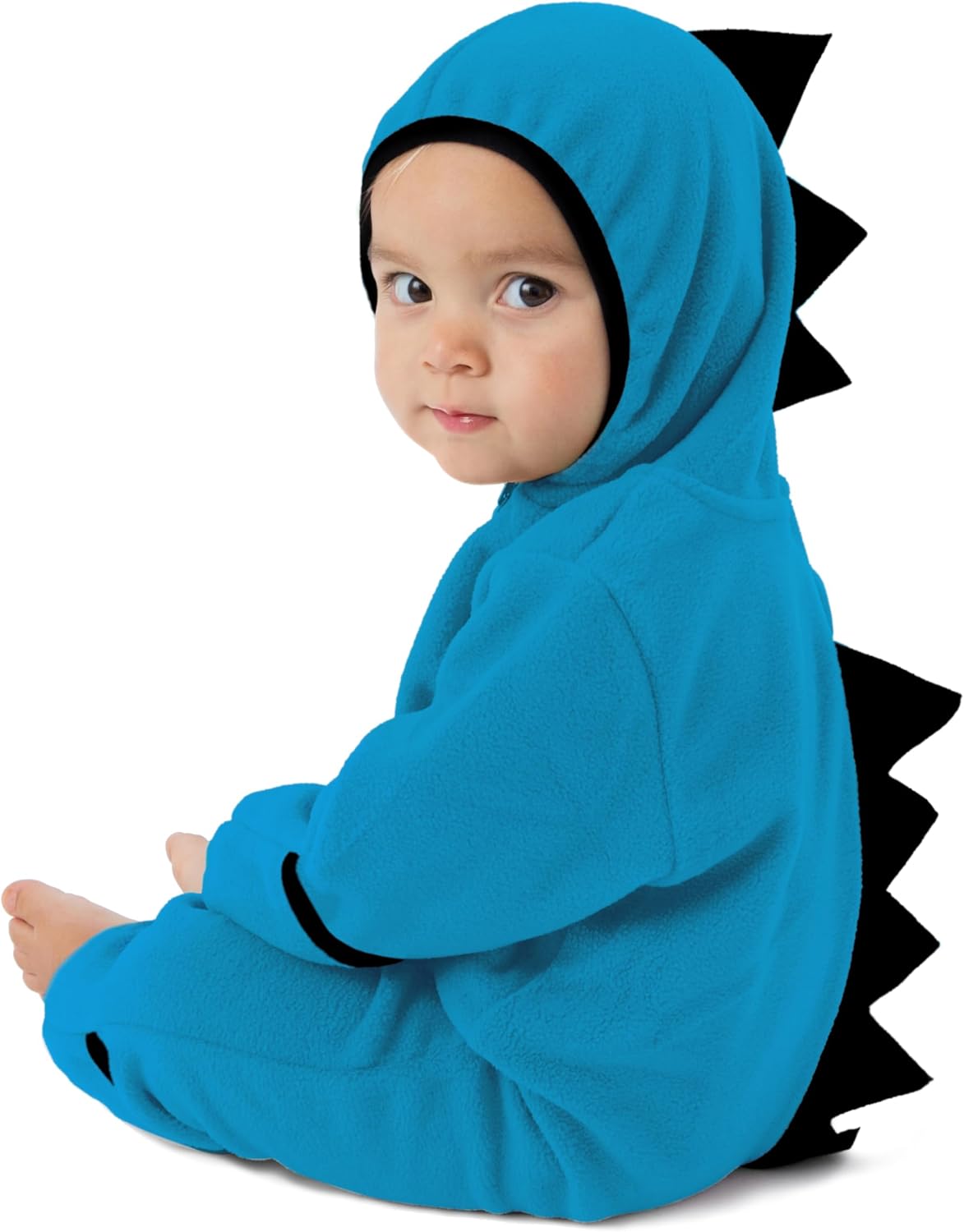 Cuddle Club Fleece Baby Bunting Bodysuit with Hood, Convertible Mittens & Booties, Car Seat Friendly, Soft & Warm, Easy Zip