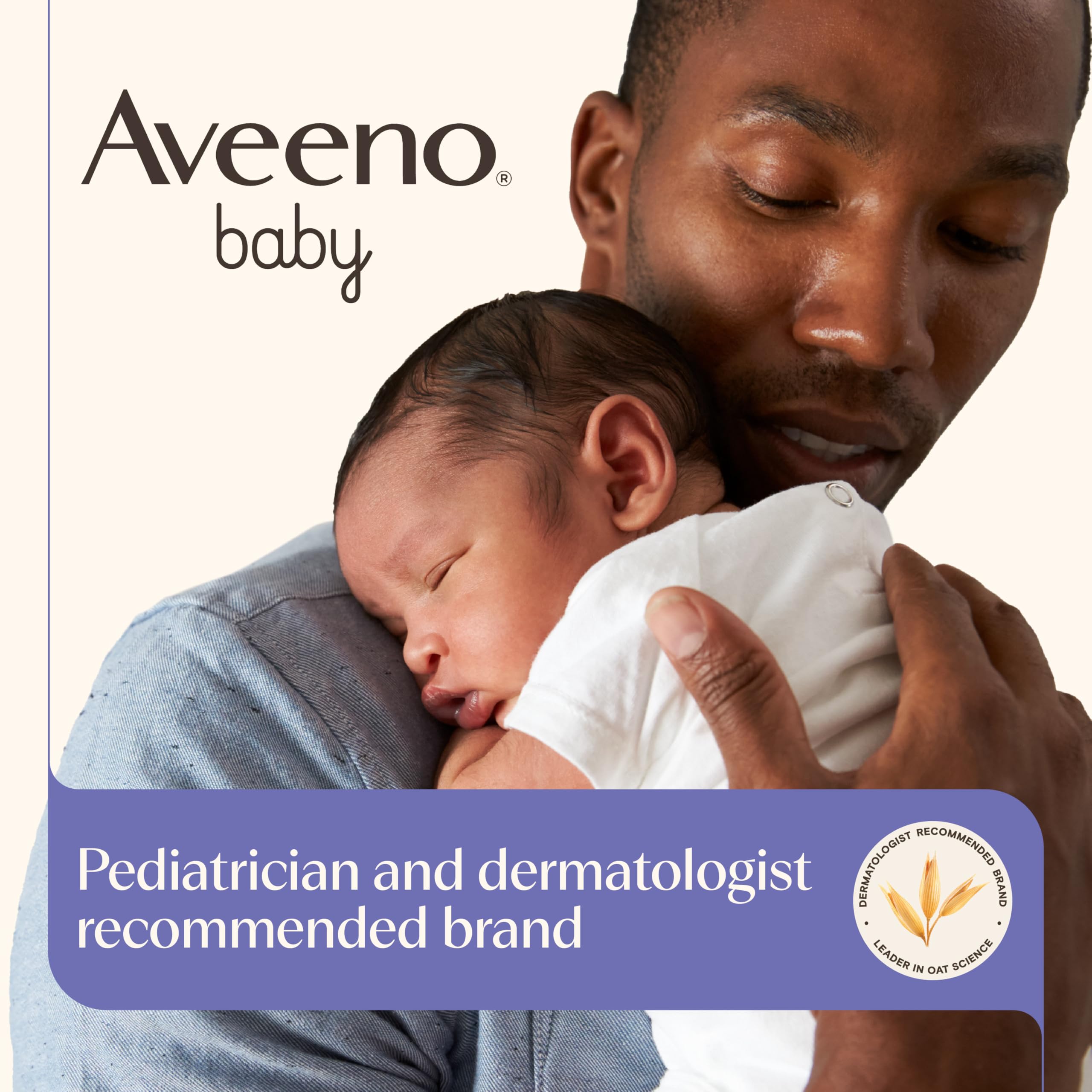 Aveeno Baby Welcome Little One Gift Set, Skincare Set with Nourishing Body Wash & Shampoo, Calming Bath Wash, All Over Wipes, Daily Moisturizing Lotion, & Balm, 5 Items